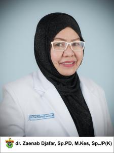 dr. Zaenab Djafar, Sp.PD, Sp.JP(K)